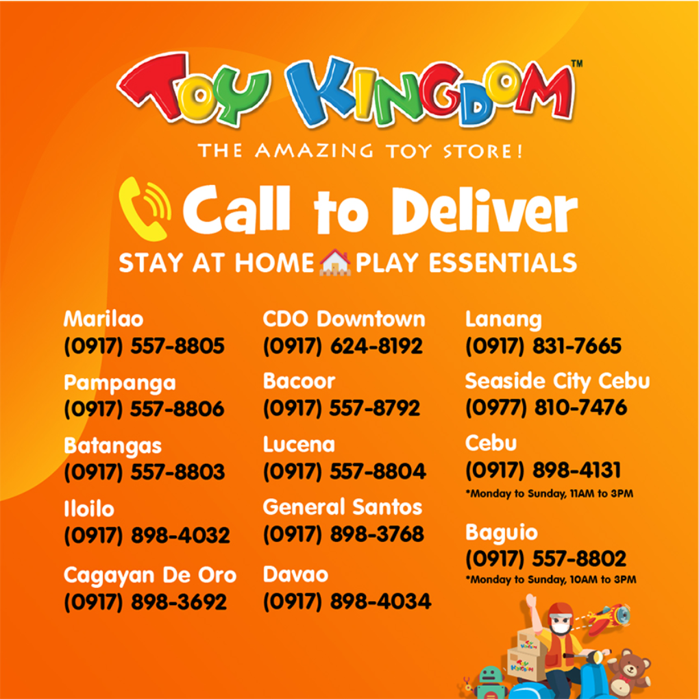 Toy Kingdom Call to Deliver Directory 