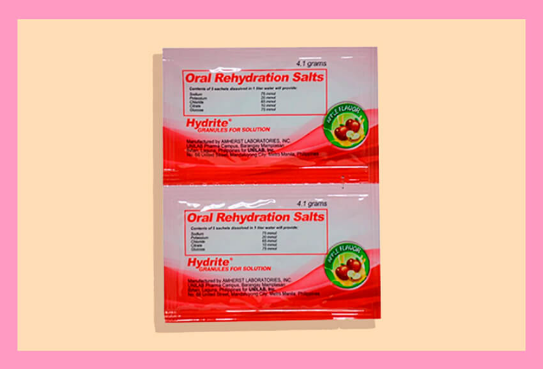 Hydrite Oral Rehydration Salts for Electrolyte Replacement  ₱17 from Watsons  located at SM Supermalls