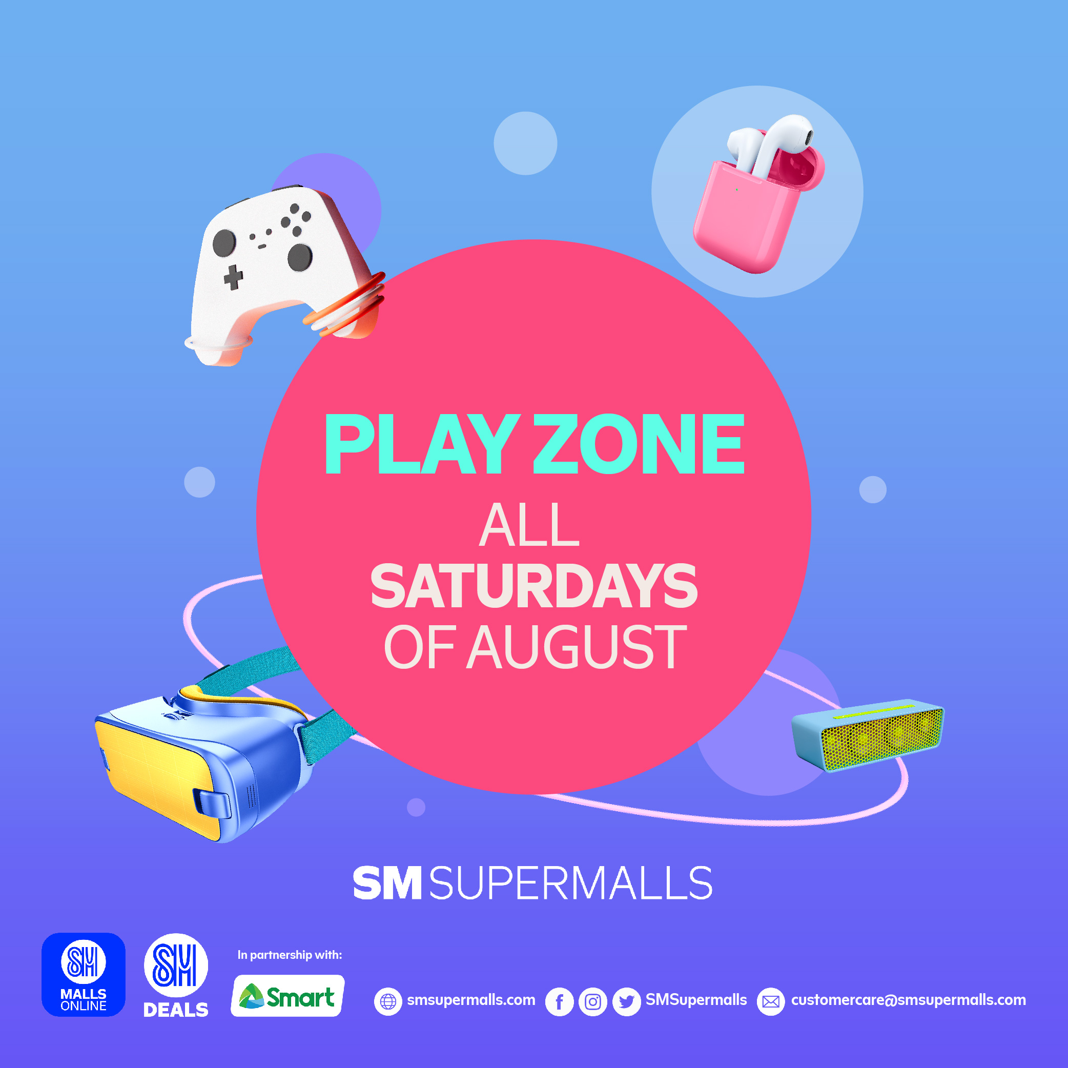 Witness action-packed E-sports and mobile games exhibition matches at the PlayZone (All Saturdays of August 2022) | SM Supermalls