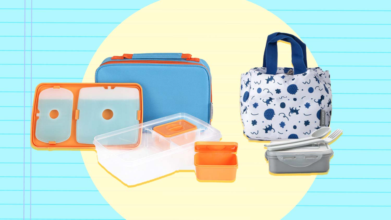 Cool Bento Lunchbox and Lunch Bag with Removable Ice Pack Set, ₱299.75 at The SM Store and Lock & Lock Jumping Cats Lunch Bag Set, ₱779.75 at ShopSM | SM Supermalls