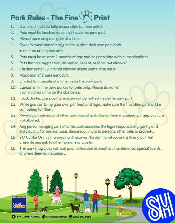paw-park-rules-sm-center-ormoc-sm-supermalls
