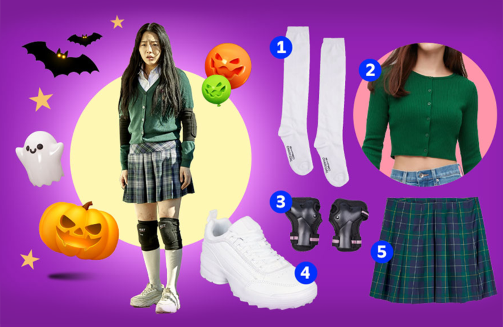SM Super Month Halloween Costume Ideas: Choi Nam-Ra (Cho Yi-Hyun) from All of Us Are Dead | SM Supermalls