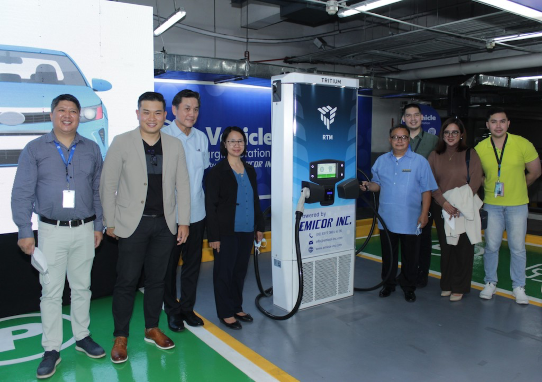 Launch of the first Electric Vehicle (EV) charging station at SM City Baguio | SM Supermalls