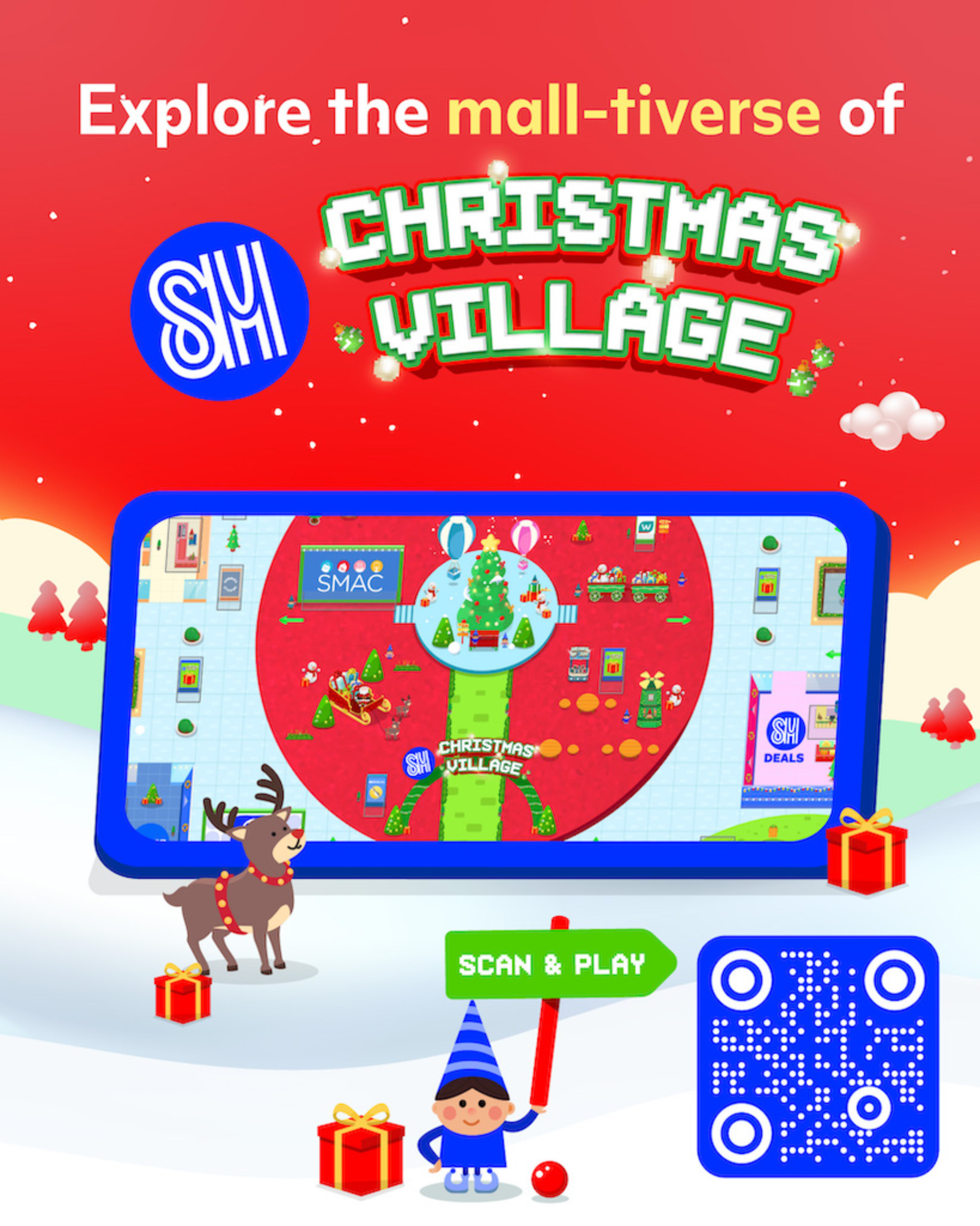 Explore the SM Mall-tiverse and experience the SM Christmas Village | SM Supermalls