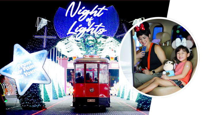 SM Supermalls Guide: Don’t miss out on a Disney-themed drive-thru attraction at MOA Night of Lights - MOA Grounds, SM Mall of Asia