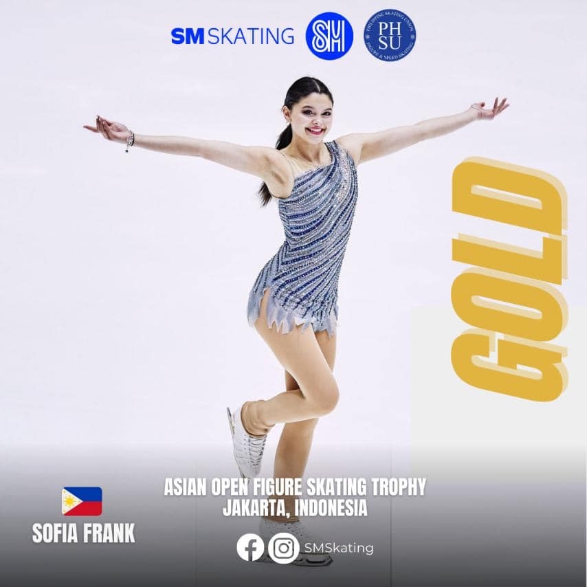 Sofia Frank Wins GOLD in the Asian Open Figure Skating Trophy | SM ...