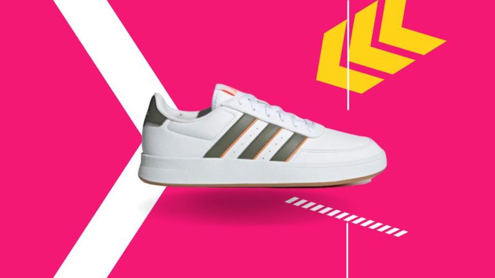 Top 7 White Sneakers Below P5000: Choose the perfect striped sneakers with Adidas Breaknet 2.0 | SM Supermalls