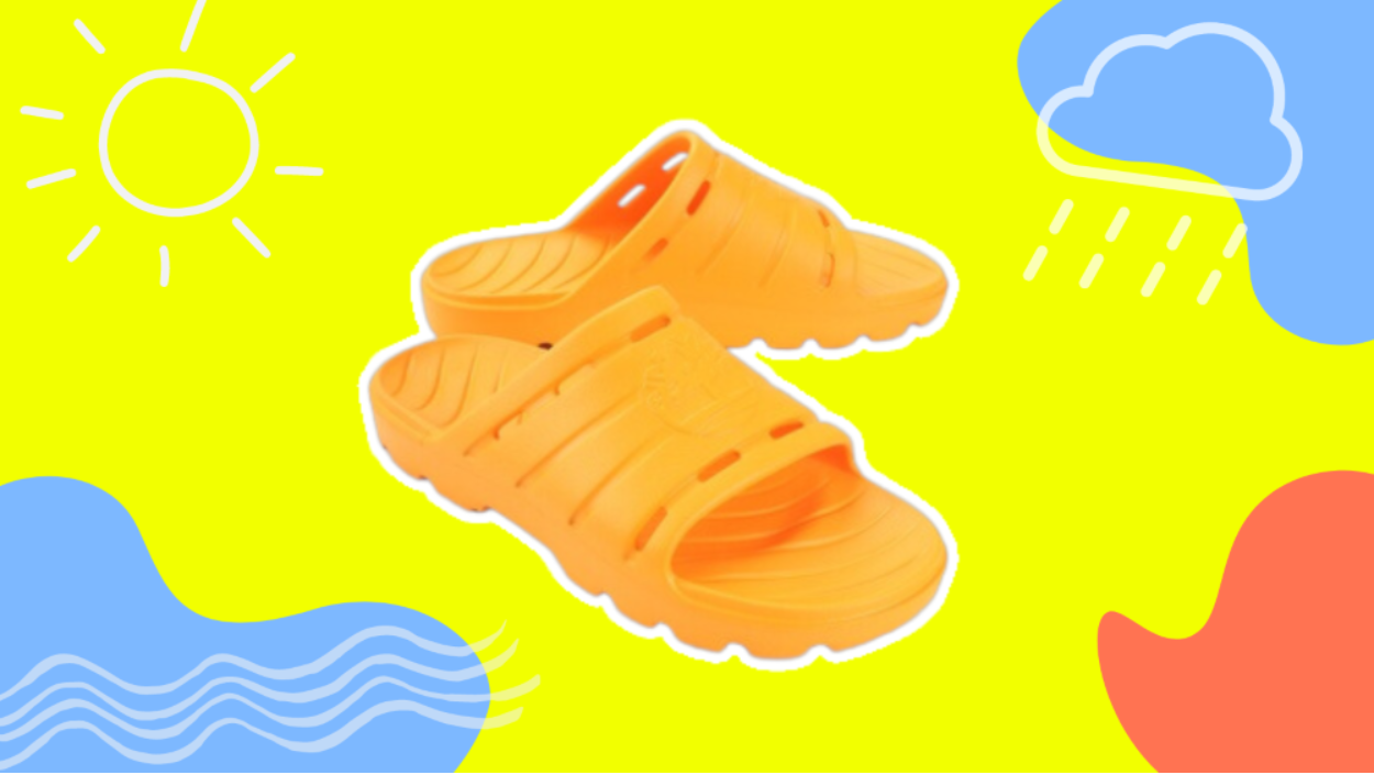 SM Deals&rsquo; Amazing Offers on Weatherproof Shoes: Timberland: Get Outslide Sandals for P3,999 available at selected SM Supermalls