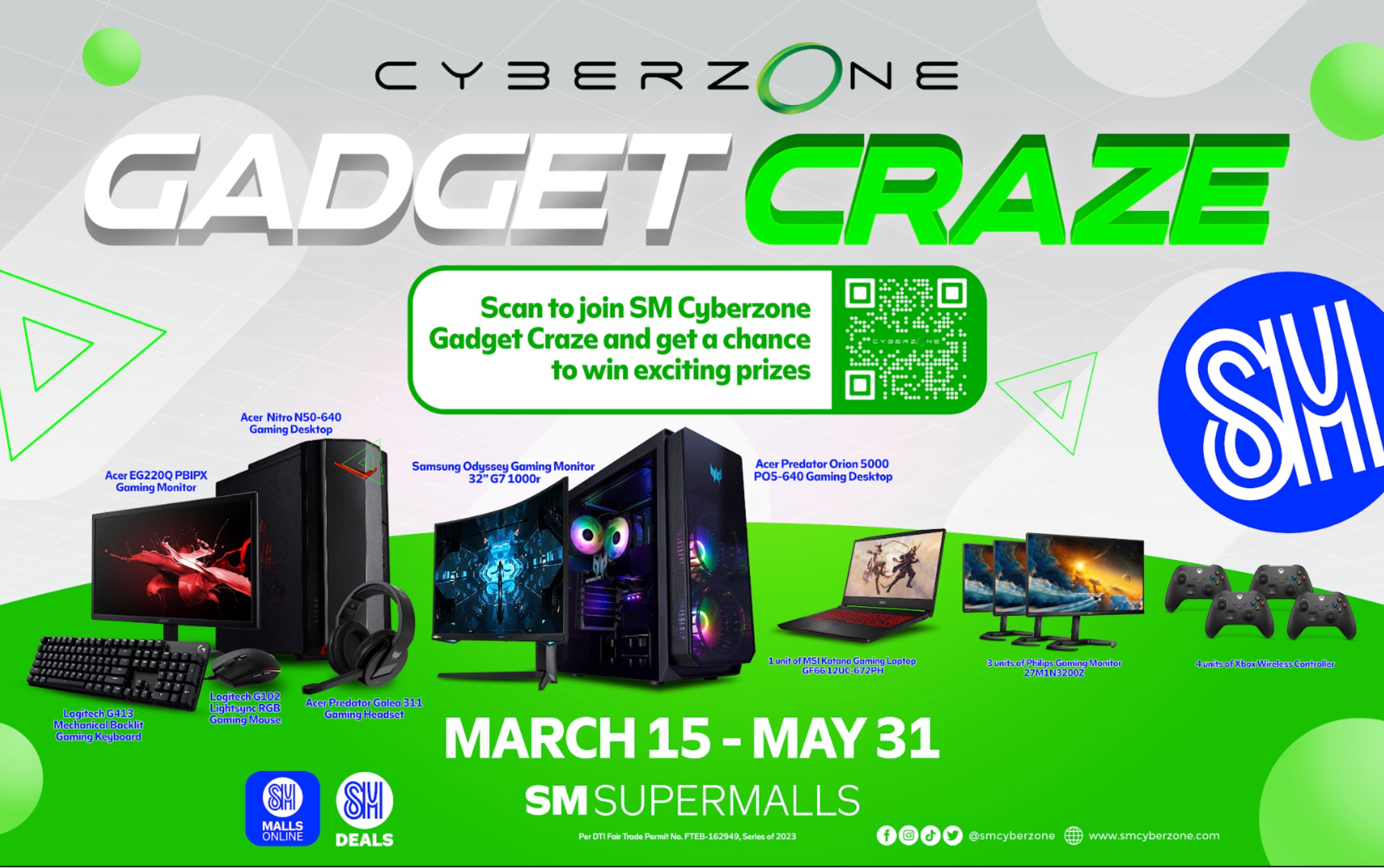  Shop and Win Big at Cyberzone&rsquo;s Gadget Craze | SM Supermalls