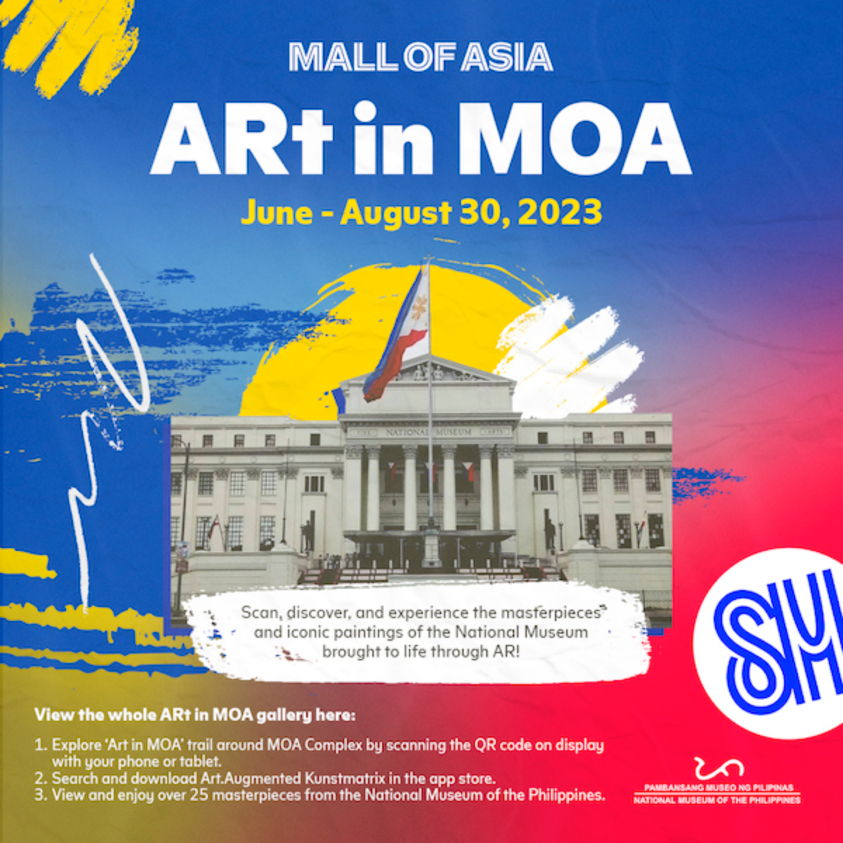 SM Mall of Asia, in collaboration with the National Museum of the Philippines, presents ARt in MOA | SM Supermalls