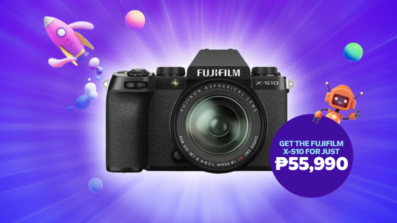 Great Gadget Finds this SM Cyber Month: Fujifilm X-S10 | SM Supermalls
