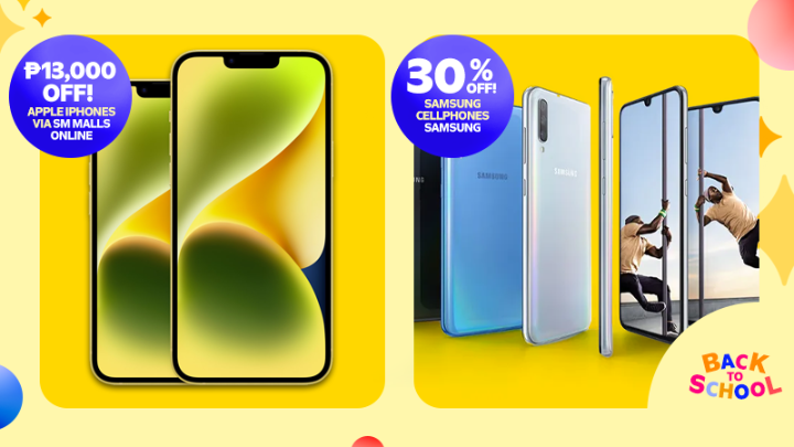 Budget-Friendly Back-to-School Gadgets: Apple iPhones and Samsung cellphones | SM Supermalls