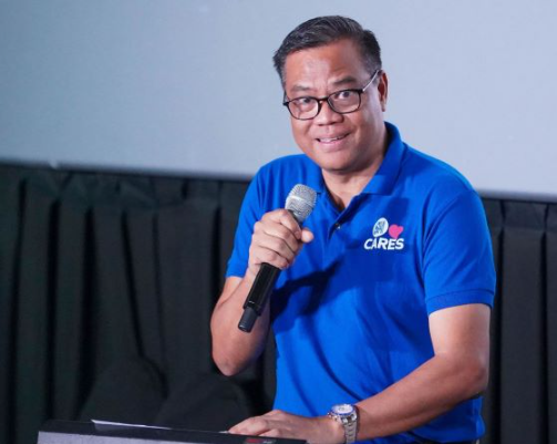 SM Supermalls’ Senior Vice President for Operations Engr. Bien Mateo during the screening of ‘BIDA’ anti-drug ads at SM Megamall Director’s Club