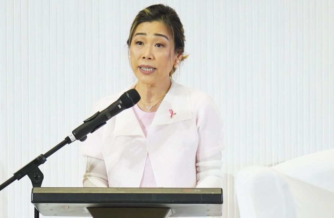  Est&eacute;e Lauder Companies Country General Manager Sharyn Wong during the Breast Cancer Campaign at SM Megamall Mega Fashion Hall | SM Supermalls