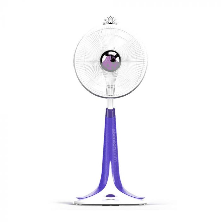 Asahi_Disney_Princess_Stand_Fan_in_Violet_Rapunzel