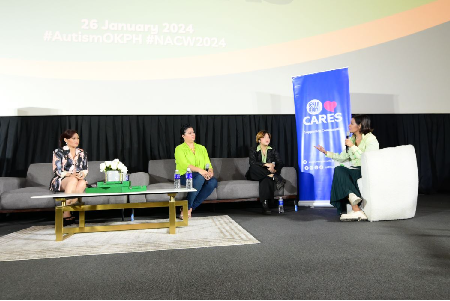 In_the_second_part_Actress_Screenwriter_Candy_Pangilinan_was_joined_by_actress_Gladys_Reyes_singer_songwriter_from_the_band_Splendio_Tritus_Nicolle_Ferrer_and_former_Bb_Pil